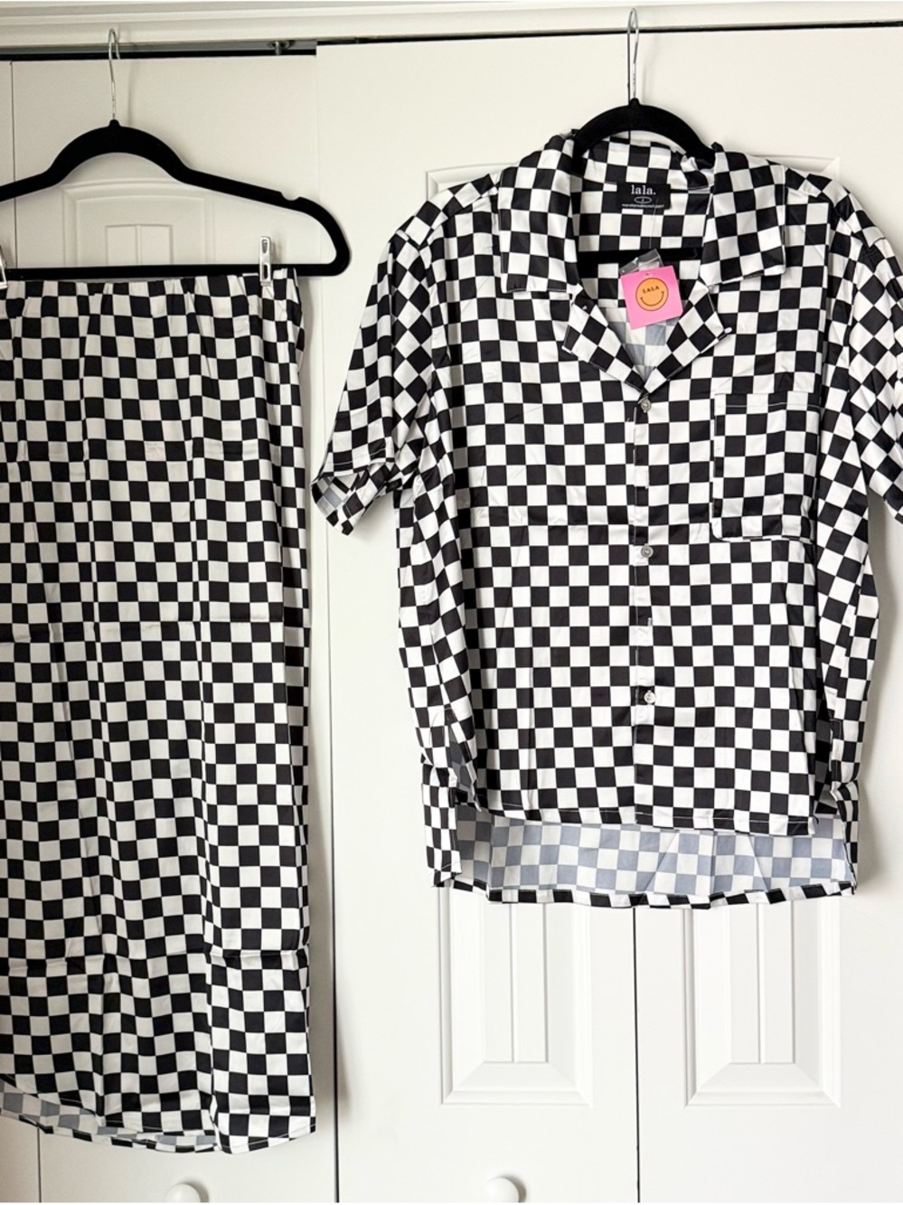 NWT Dressed in Lala checkered skirt set (S) - Picture 2 of 6